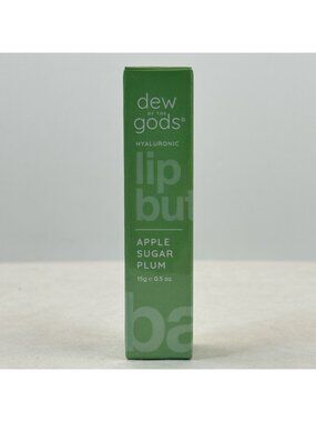 Dew Of The Gods Hyaluronic Lip Butter Apple Sugar Plum Sorbe Nourishing 15g NEW